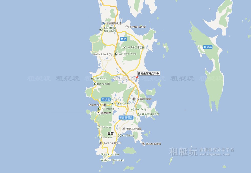 普吉國際機(jī)場——普吉皇家游艇碼頭 普吉國際機(jī)場——普吉皇家游艇碼頭